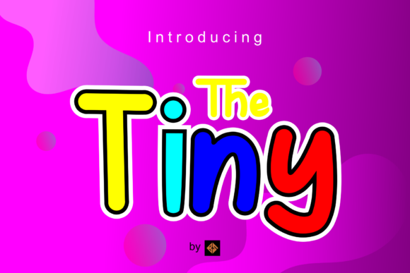 Discover the Playful Charm of The Tiny Display Font
