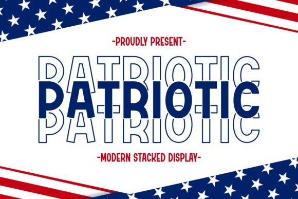 Discovering the Patriotic Font: Bold Style for Modern Designs