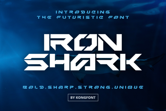 Iron Shark: A Modern Typeface for Bold Creative Projects
