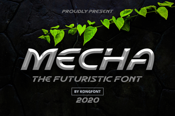 Mecha: A Modern Typeface for Bold and Futuristic Design